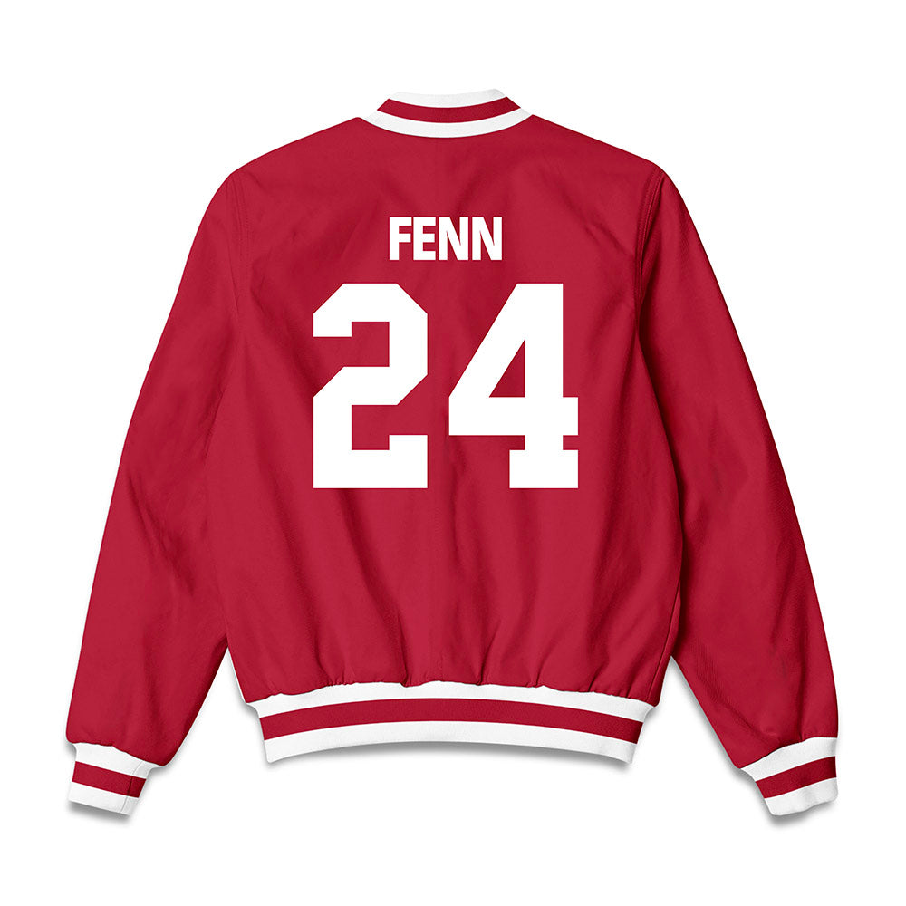 Indiana - NCAA Women's Basketball : Sydney Fenn - Bomber Jacket-1