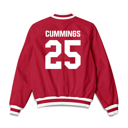 Indiana - NCAA Women's Volleyball : Jaide Cummings - Bomber Jacket-1