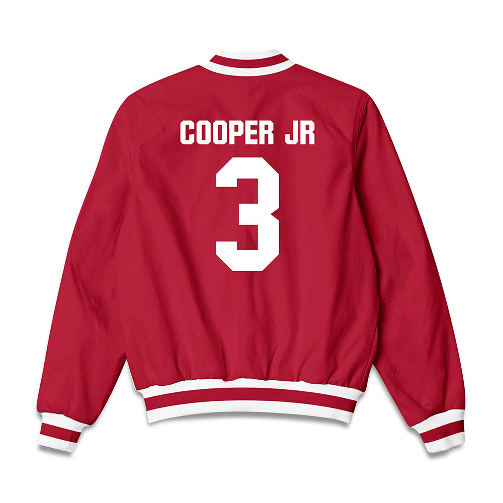 Indiana - NCAA Football : Omar Cooper Jr - Bomber Jacket-1