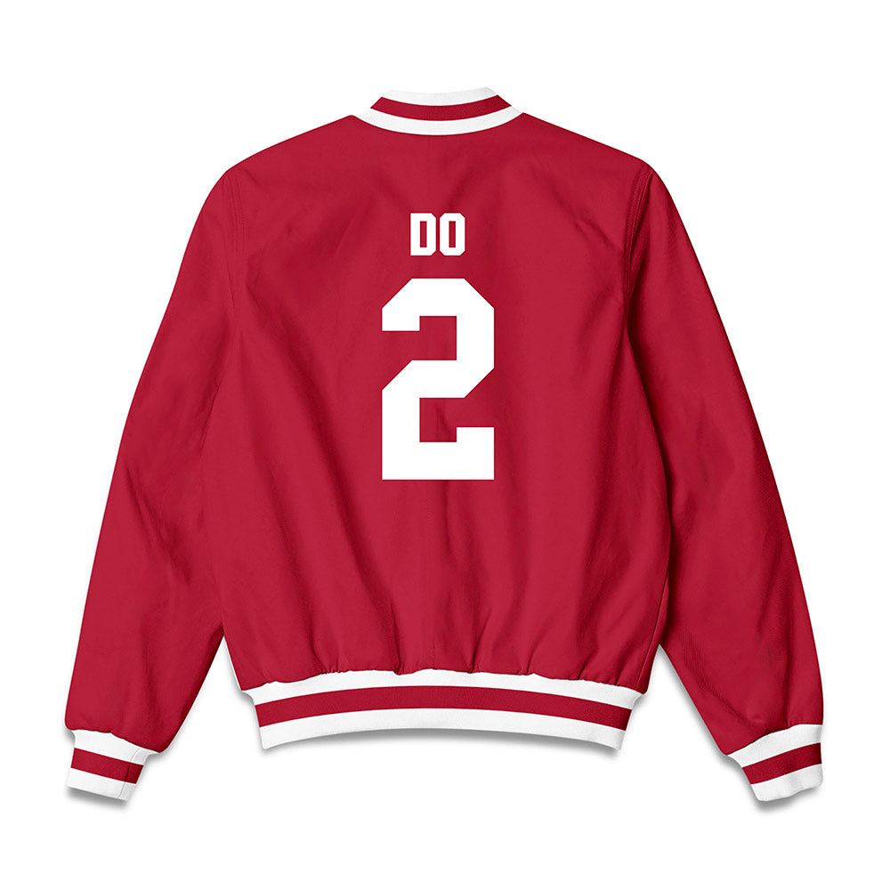 Indiana - NCAA Men's Soccer : Ben Do - Bomber Jacket-1