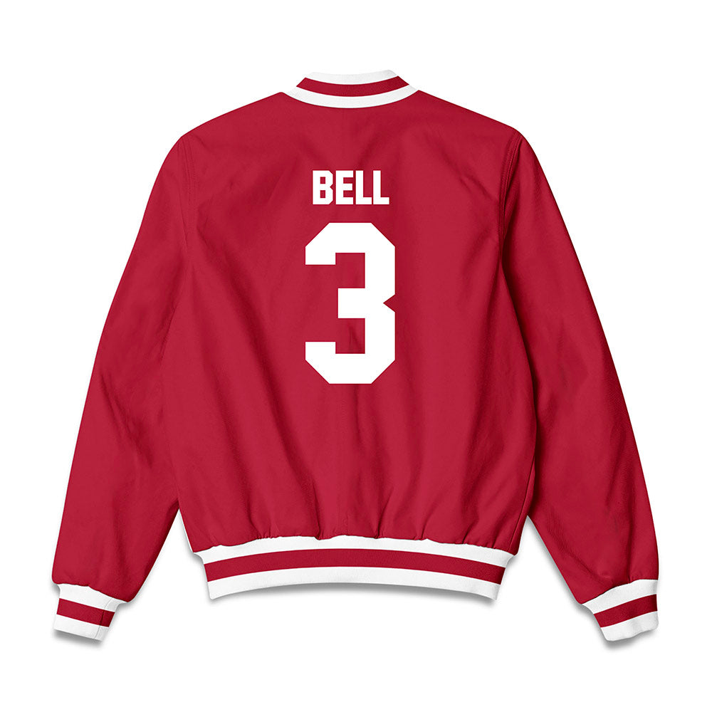 Indiana - NCAA Football : Jaylen Bell - Bomber Jacket-1