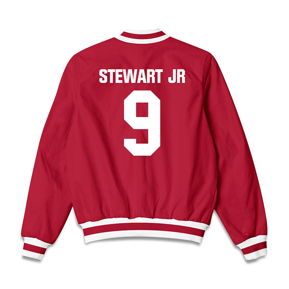 Indiana - NCAA Football : Seaonta Stewart Jr - Bomber Jacket-1