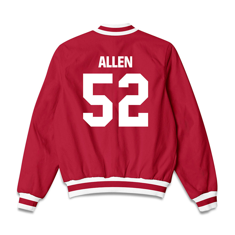 Indiana - NCAA Football : Clayton Allen - Bomber Jacket-1