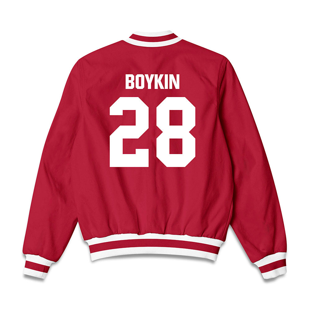 Indiana - NCAA Football : Jaz Boykin - Bomber Jacket-1