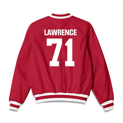 Indiana - NCAA Football : Evan Lawrence - Bomber Jacket-1