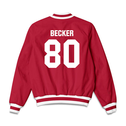 Indiana - NCAA Football : Charlie Becker - Bomber Jacket-1