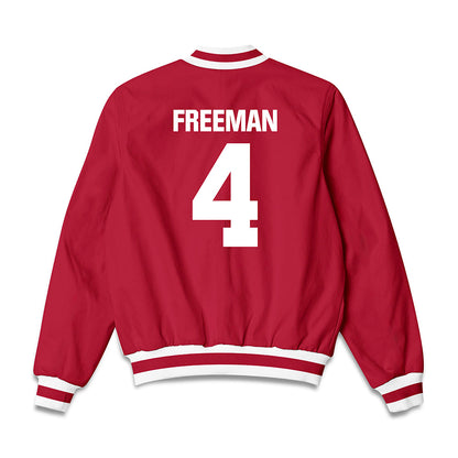 Indiana - NCAA Women's Field Hockey : Lily Freeman - Bomber Jacket-1