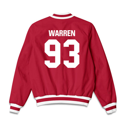 Indiana - NCAA Football : Quinn Warren - Bomber Jacket-1