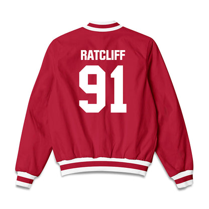 Indiana - NCAA Football : Dominique Ratcliff - Bomber Jacket-1