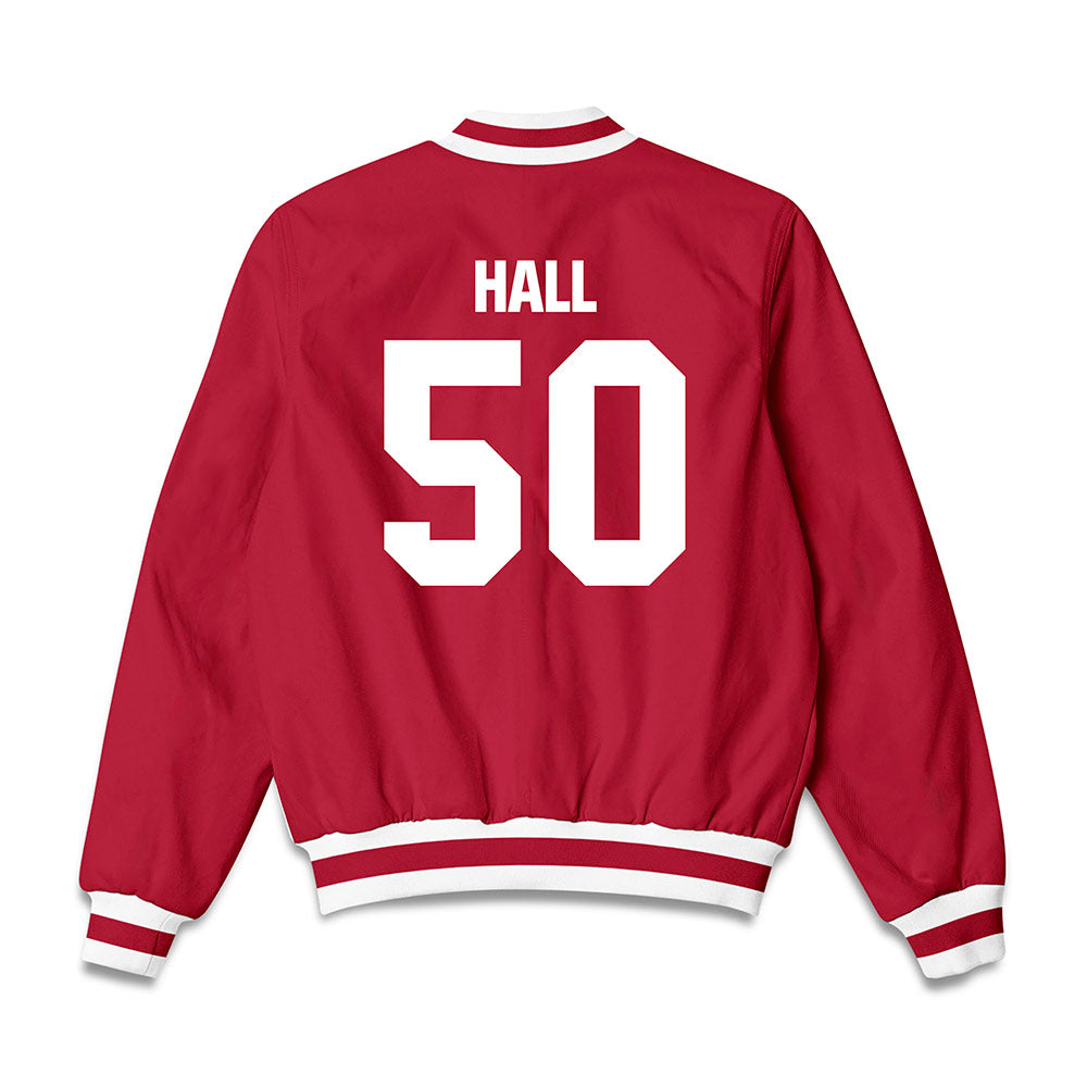 Indiana - NCAA Football : Jhrevious Hall - Bomber Jacket-1