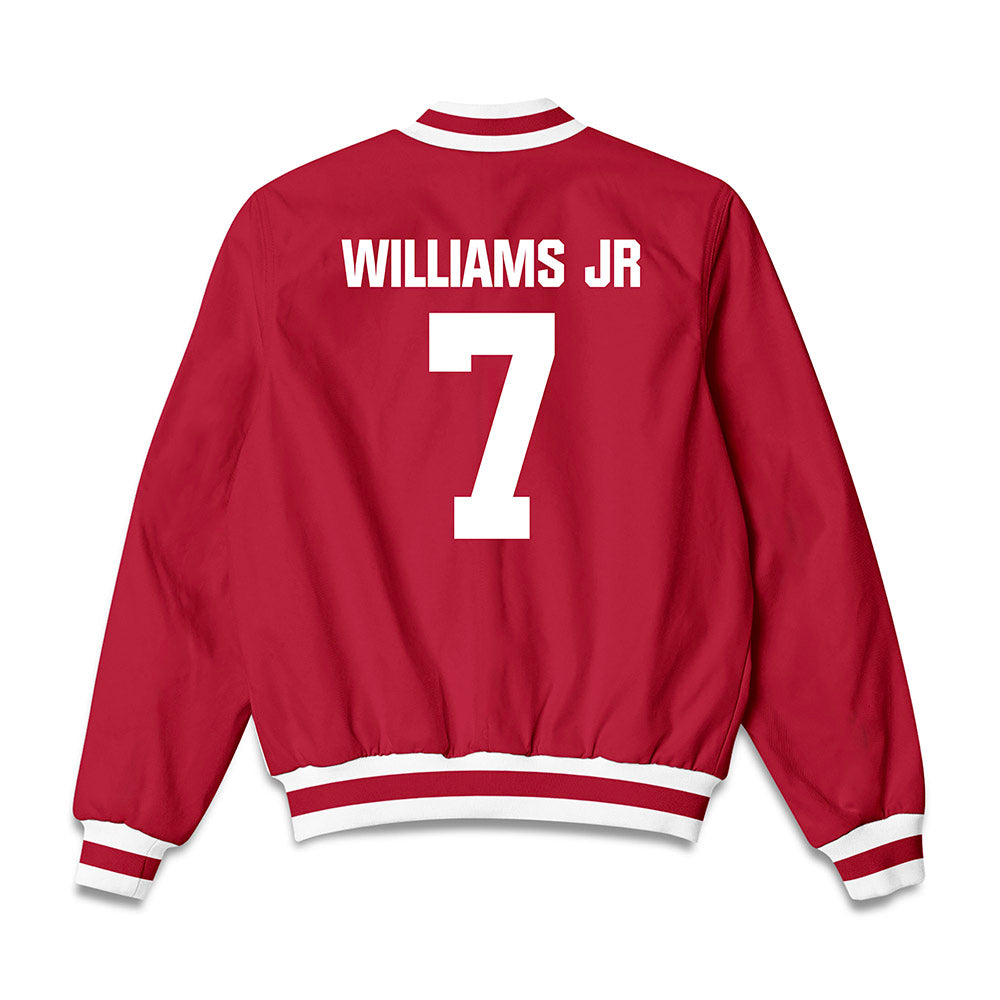 Indiana - NCAA Football : EJ Williams Jr - Bomber Jacket-1