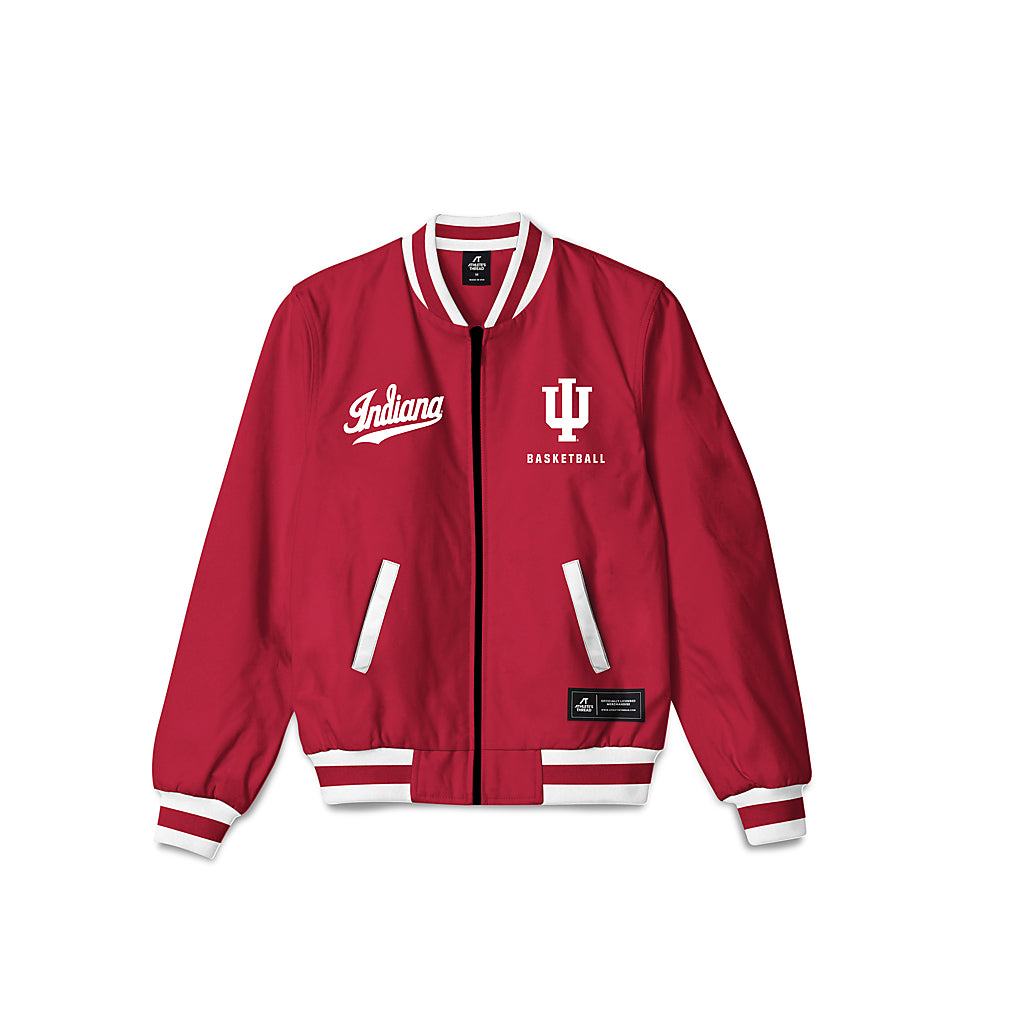 Indiana - NCAA Men's Basketball : Tucker DeVries - Bomber Jacket-0