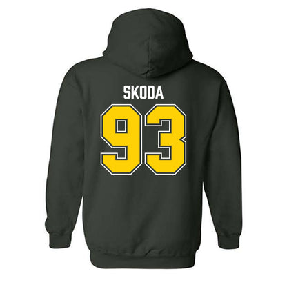 UVM - NCAA Women's Ice Hockey : Morgann Skoda - Classic Shersey Hooded Sweatshirt-1