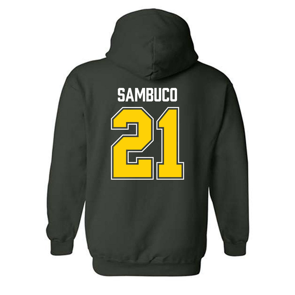 UVM - NCAA Men's Ice Hockey : Daniel Sambuco - Classic Shersey Hooded Sweatshirt-1