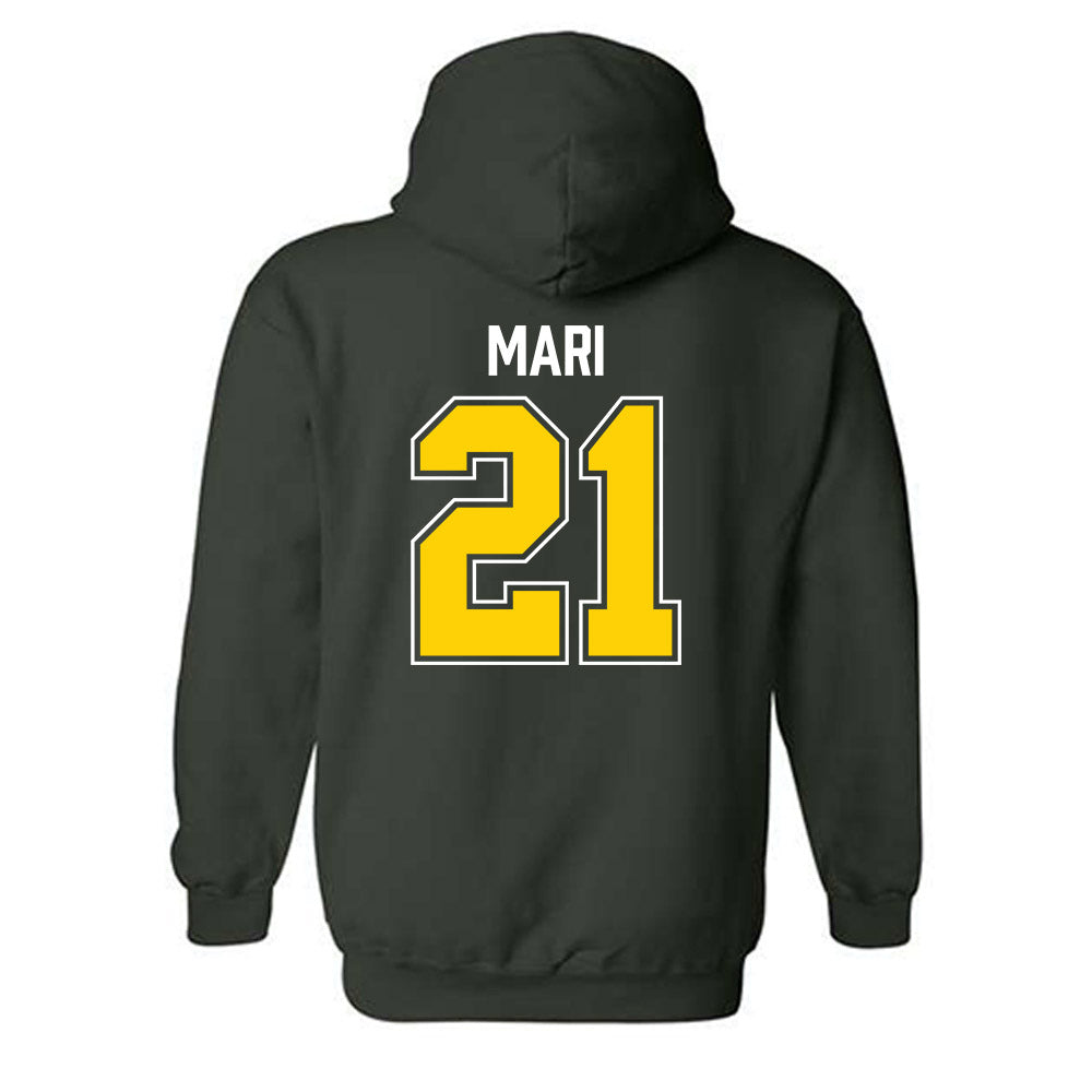 UVM - NCAA Men's Basketball : Lucas Mari - Classic Shersey Hooded Sweatshirt-1