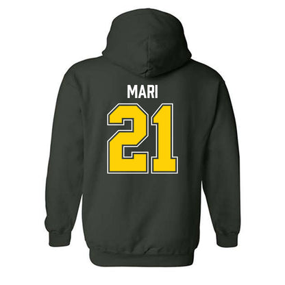 UVM - NCAA Men's Basketball : Lucas Mari - Classic Shersey Hooded Sweatshirt-1