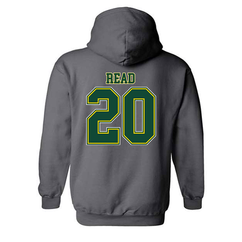UVM - NCAA Men's Lacrosse : Jack Read - Classic Shersey Hooded Sweatshirt-1