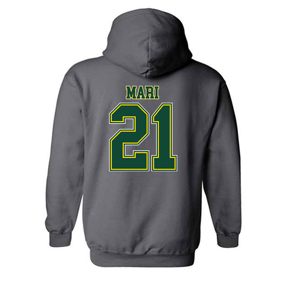 UVM - NCAA Men's Basketball : Lucas Mari - Classic Shersey Hooded Sweatshirt-1