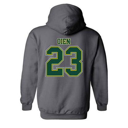 UVM - NCAA Women's Ice Hockey : Ezra Oien - Classic Shersey Hooded Sweatshirt-1