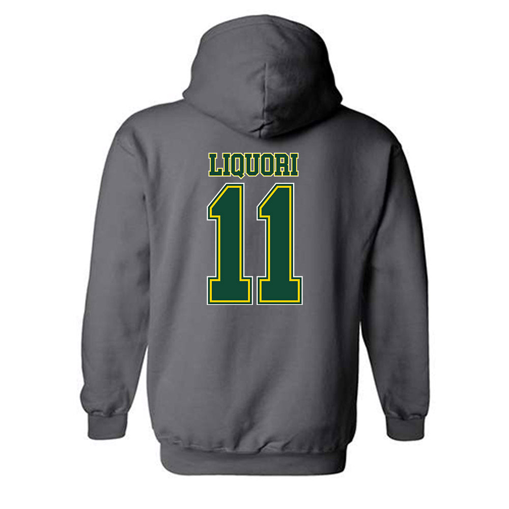UVM - NCAA Men's Soccer : Thaddeus Liquori - Classic Shersey Hooded Sweatshirt-1
