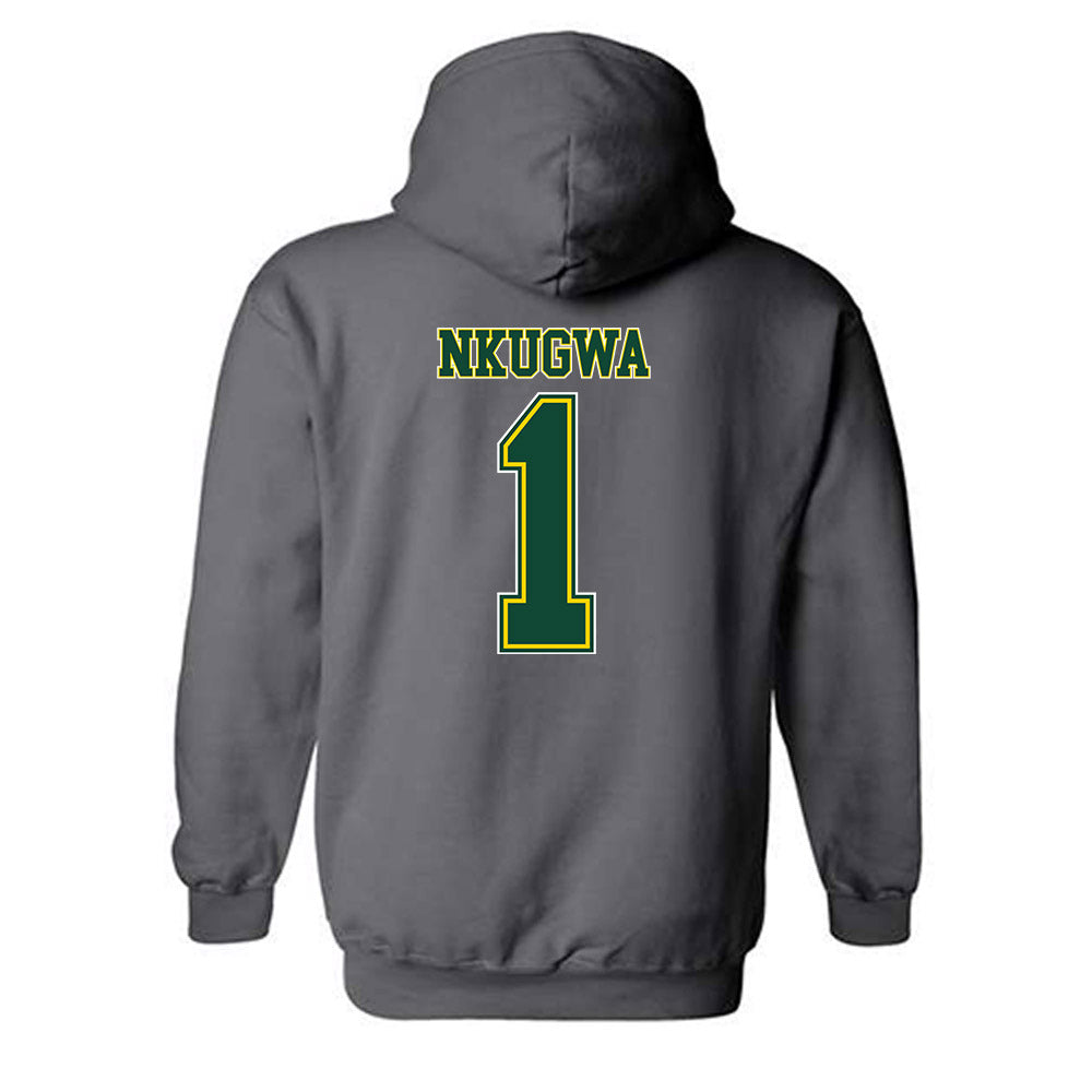 UVM - NCAA Men's Basketball : Momo Nkugwa - Classic Shersey Hooded Sweatshirt-1