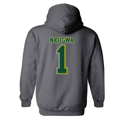 UVM - NCAA Men's Basketball : Momo Nkugwa - Classic Shersey Hooded Sweatshirt-1