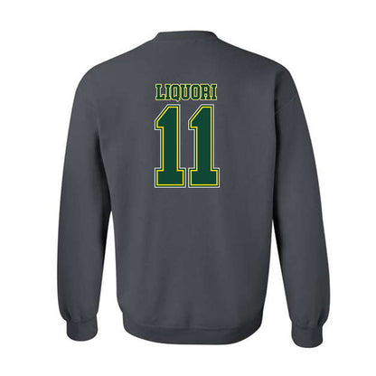 UVM - NCAA Men's Soccer : Thaddeus Liquori - Classic Shersey Crewneck Sweatshirt-1
