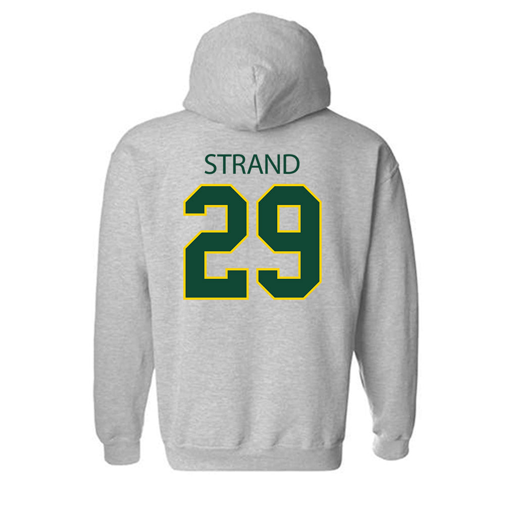 UVM - NCAA Men's Ice Hockey : Max Strand - Classic Shersey Hooded Sweatshirt-1