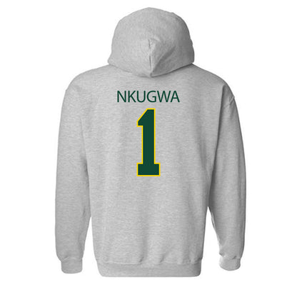 UVM - NCAA Men's Basketball : Momo Nkugwa - Classic Shersey Hooded Sweatshirt-1