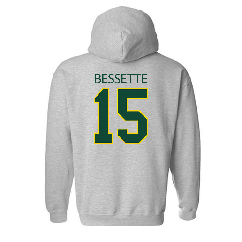 UVM - NCAA Men's Basketball : Drew Bessette - Classic Shersey Hooded Sweatshirt-1
