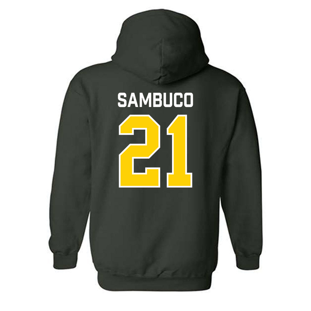 UVM - NCAA Men's Ice Hockey : Daniel Sambuco - Classic Shersey Hooded Sweatshirt-1