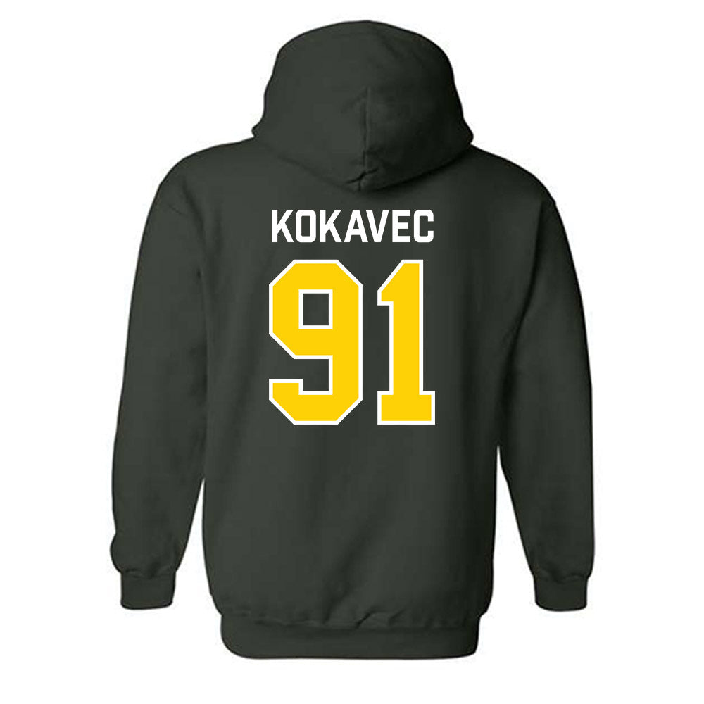 UVM - NCAA Women's Ice Hockey : Ashley Kokavec - Classic Shersey Hooded Sweatshirt-1