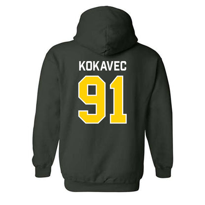 UVM - NCAA Women's Ice Hockey : Ashley Kokavec - Classic Shersey Hooded Sweatshirt-1