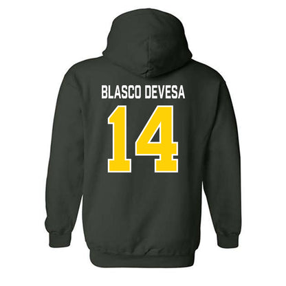 UVM - NCAA Men's Soccer : Marcos Blasco Devesa - Classic Shersey Hooded Sweatshirt-1