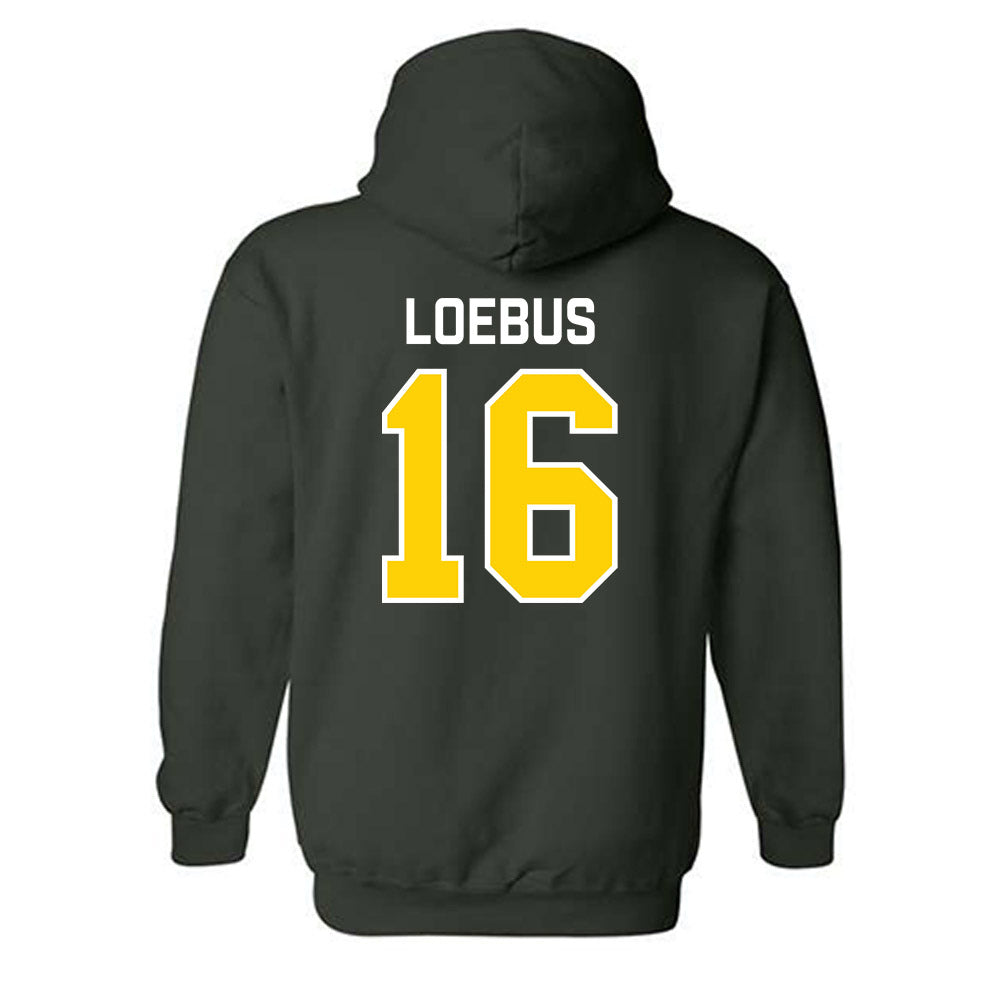 UVM - NCAA Men's Soccer : Nico Loebus - Classic Shersey Hooded Sweatshirt-1