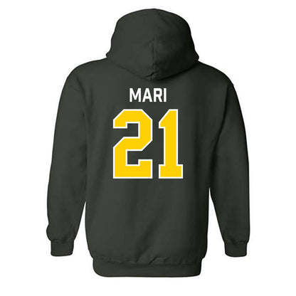UVM - NCAA Men's Basketball : Lucas Mari - Classic Shersey Hooded Sweatshirt-1