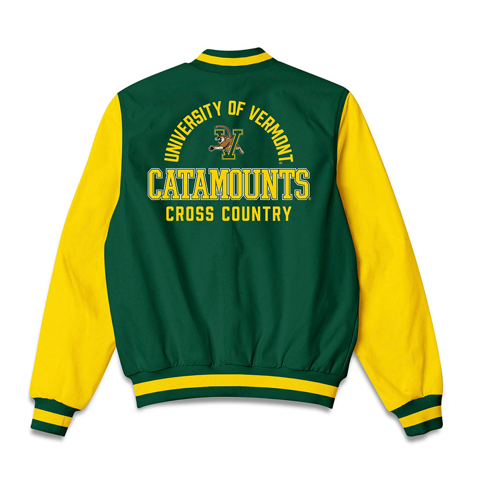 UVM - NCAA Men's Cross Country : Harrison Goncher - Bomber Jacket-1