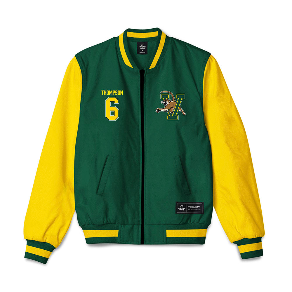 UVM - NCAA Men's Soccer : Connor Thompson - Bomber Jacket-0