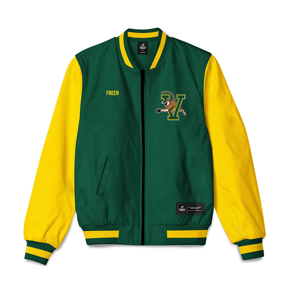 UVM - NCAA Women's Swimming & Diving : Emma Freer - Bomber Jacket-0