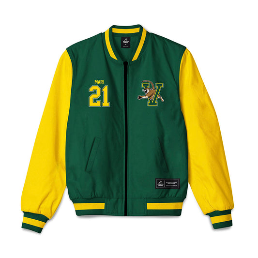 UVM - NCAA Men's Basketball : Lucas Mari - Bomber Jacket-0