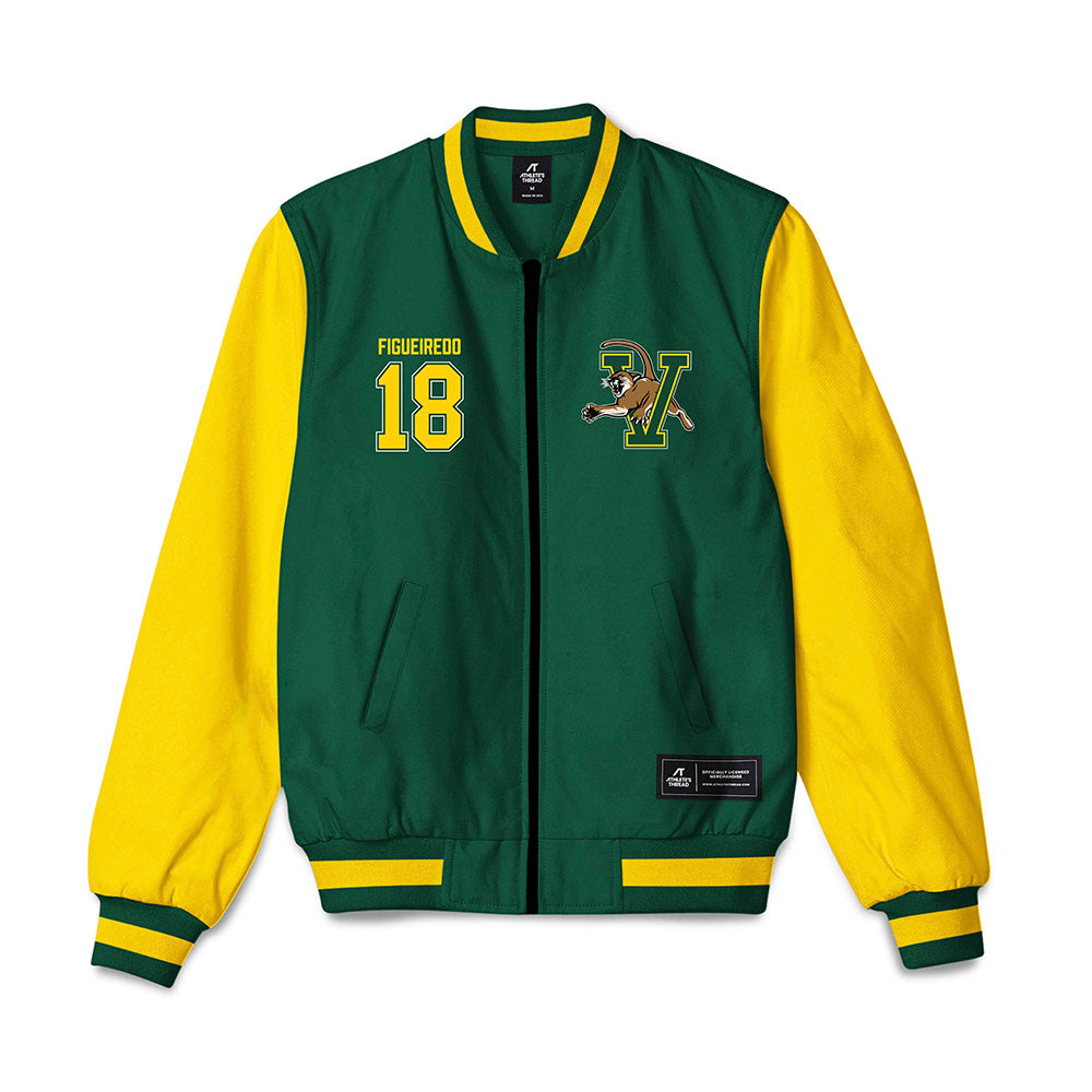 UVM - NCAA Women's Soccer : Katelyn Figueiredo - Bomber Jacket-0