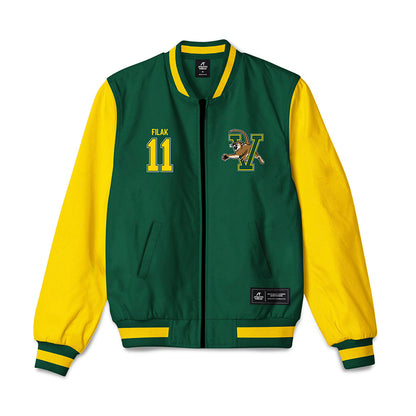 UVM - NCAA Men's Ice Hockey : Zach Filak - Bomber Jacket-0