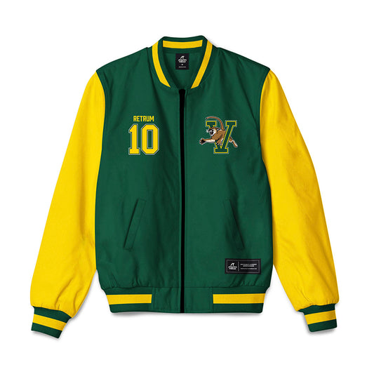 UVM - NCAA Women's Ice Hockey : Stella Retrum - Bomber Jacket-0