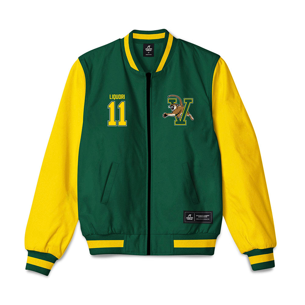 UVM - NCAA Men's Soccer : Thaddeus Liquori - Bomber Jacket-0