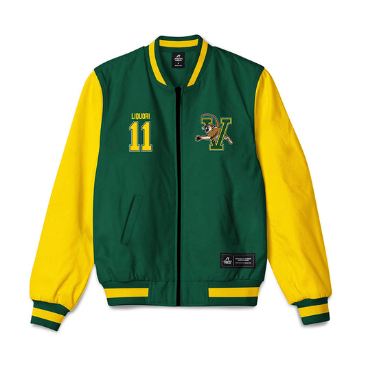 UVM - NCAA Men's Soccer : Thaddeus Liquori - Bomber Jacket-0
