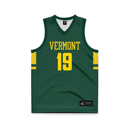 UVM - NCAA Men's Basketball : Gus Yalden - Basketball Jersey-0