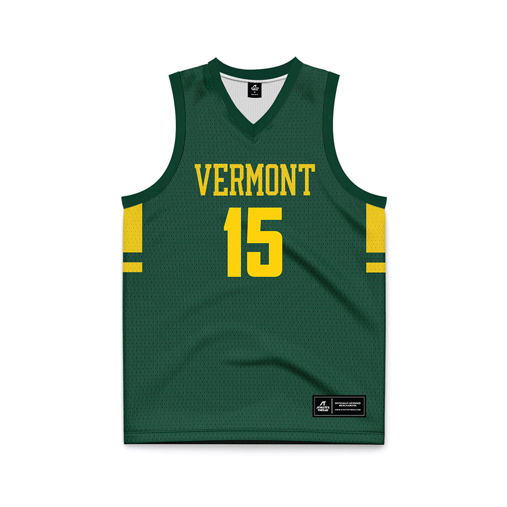 UVM - NCAA Men's Basketball : Drew Bessette - Basketball Jersey-0