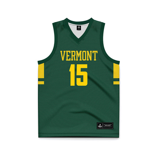 UVM - NCAA Men's Basketball : Drew Bessette - Basketball Jersey-0