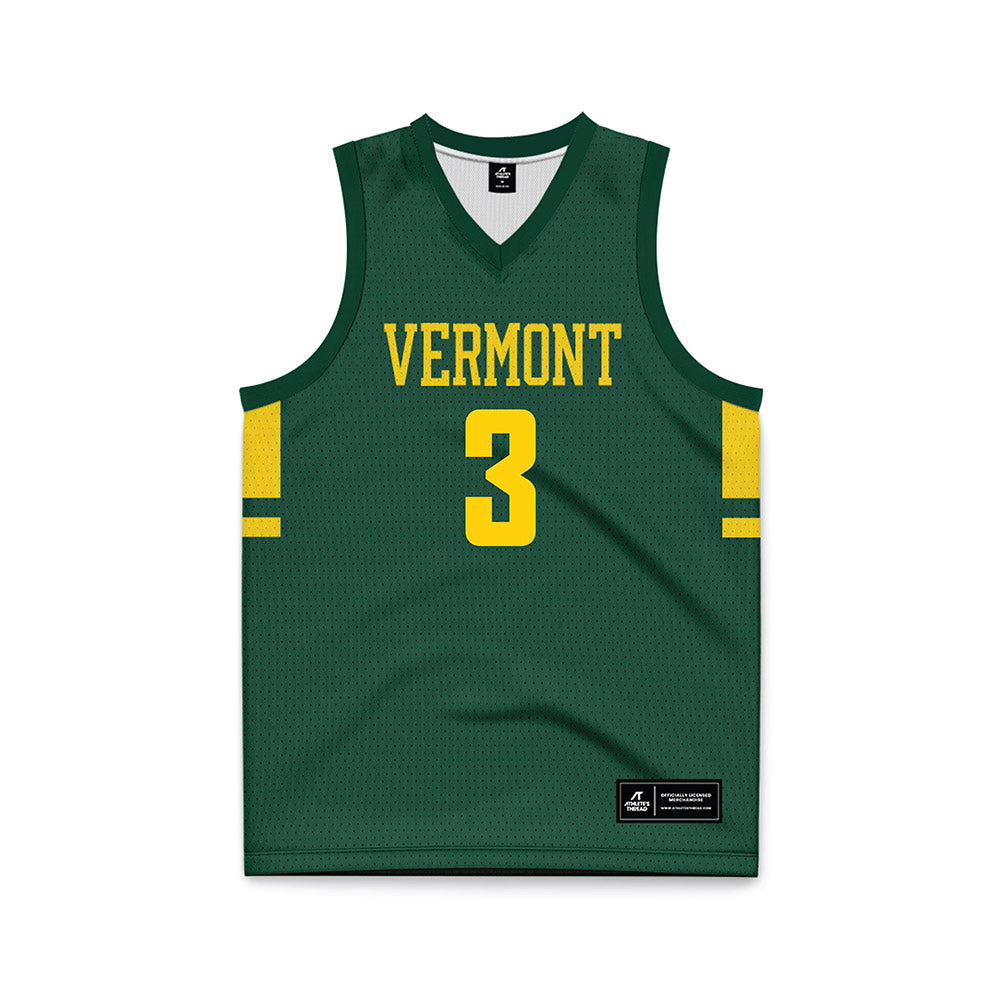 UVM - NCAA Men's Basketball : TJ Hurley - Basketball Jersey-0