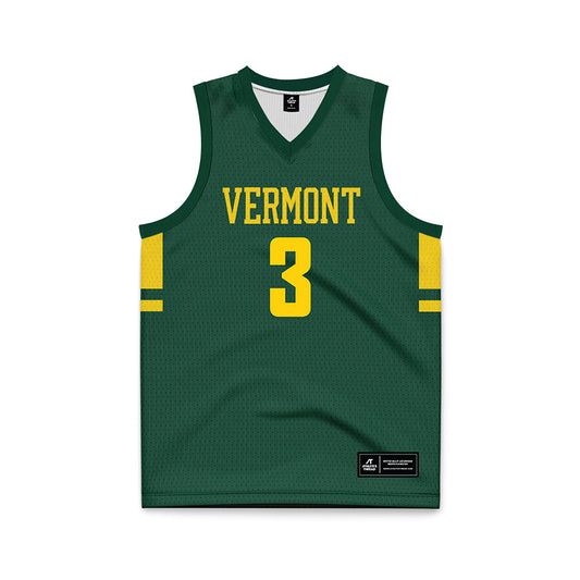 UVM - NCAA Men's Basketball : TJ Hurley - Basketball Jersey-0